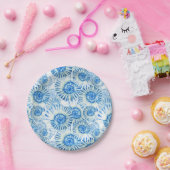 Fun Shell Pattern Papieren Bordje (Feest)