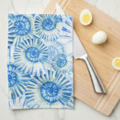 Fun Shell Pattern Theedoek (Quarter Fold)