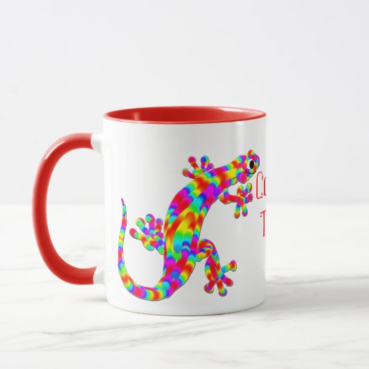 Fun Sidney Salamander Coffee Mug (Gauche)