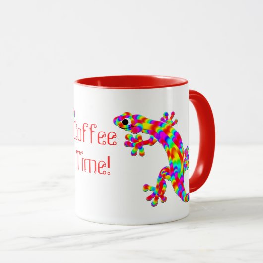 Fun Sidney Salamander Coffee Mug (Devant droit)