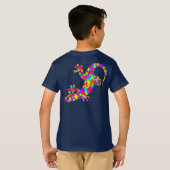 Fun Sidney Salamander T-shirt Surprise (Dos entier)