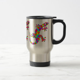 Fun Sidney Salamander Travel Mug Reisbeker