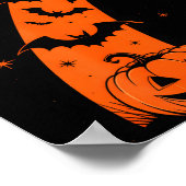 Fun Six Seven 6 7 Meme Design Couples Halloween  Poster (Hoek)