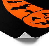 Fun Six Seven 6 7 Meme Design Couples Halloween Poster (Hoek)