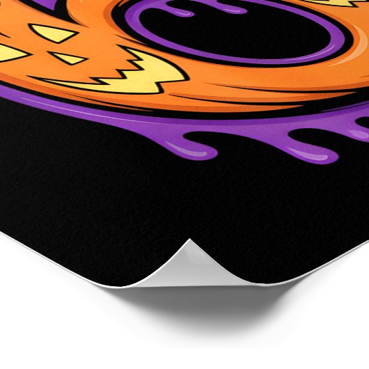 Fun Six Seven 6 7 Meme Design Couples Halloween Poster (Hoek)