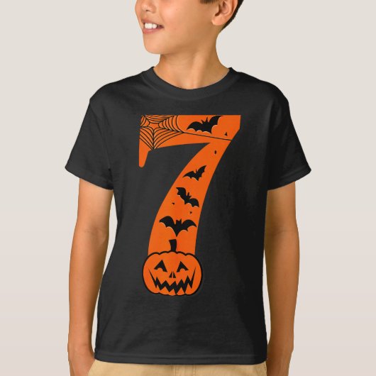 Fun Six Seven 6 7 Meme Design Couples Halloween T-shirt (Voorkant)