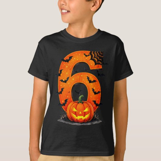 Fun Six Seven 6 7 Meme Design Couples Halloween T-shirt (Voorkant)
