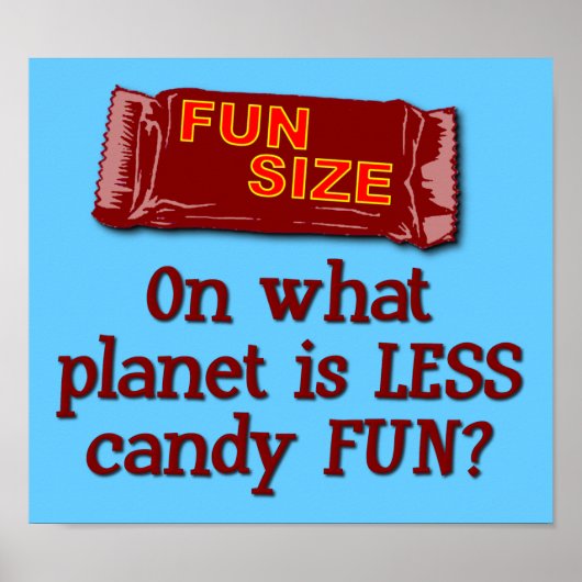 Fun Size Poster (Voorkant)