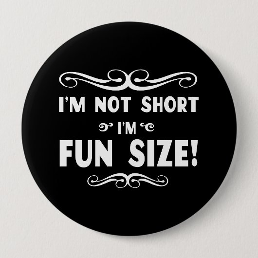 Fun Sized Ronde Button 4,0 Cm (Voorkant)