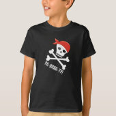 Fun Skull Crossbones Pirate Theme Pa-arrr-ty! T-shirt (Voorkant)