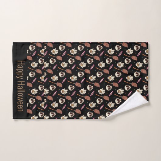 Fun Skull Halloween, Magic Witchy Bad Handdoek (Handdoek)