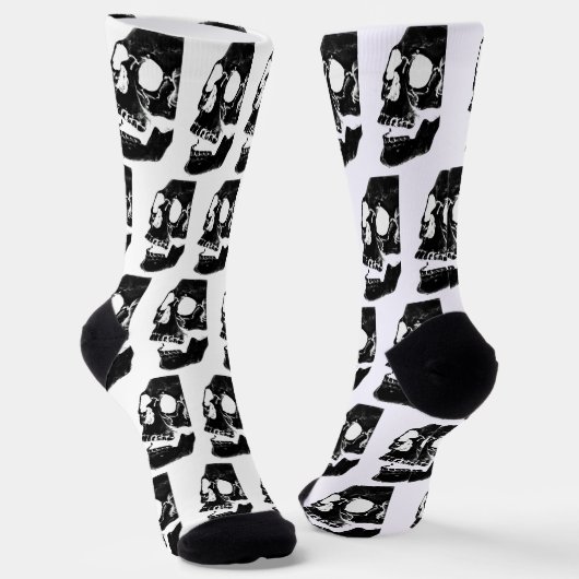 Fun Skull-Sokken voor radiografie Sokken (Gebogen)