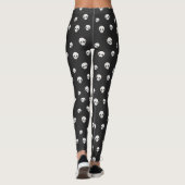 Fun Skulls Pattern Leggings (Achterkant)