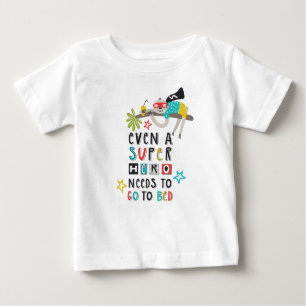 Fun Sloth zelfs een superheldhaftige moet naar bed