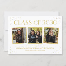 Fun Snapshots Editable Color Afstuderen Invitation