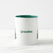 Fun Snowflake Christmas Tree Mug (Centre)