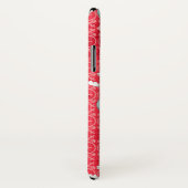 Fun Snowman et Reindeer coque iphone de Noël (Dos/Droite)