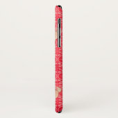 Fun Snowman et Reindeer coque iphone de Noël (Dos/Gauche)