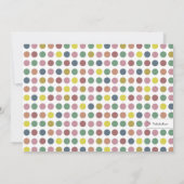 Fun Spa Girl Birthday Spa Party Uitnodiging | Zebr (Achterkant)