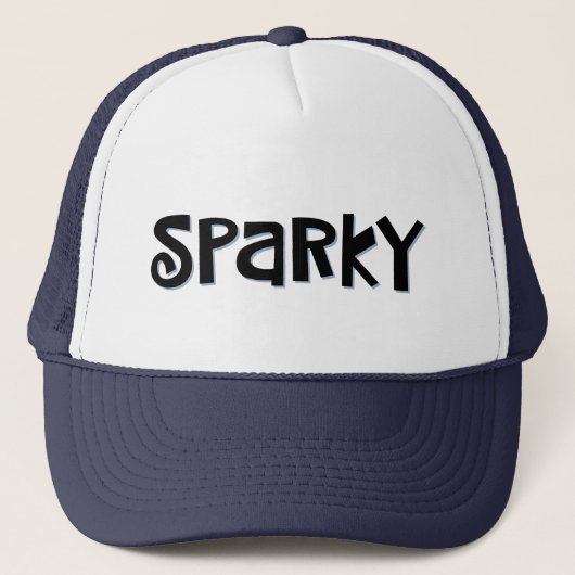 Fun "SPARKY" Trucker Hat Pet (Voorkant)