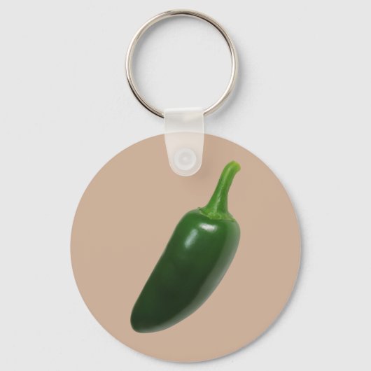 Fun & Spicy Jalapeno Pepper Sleutelhanger (Voorkant)