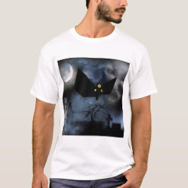 Fun spooky design voor Halloween T-shirt