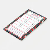 Fun Spooky Halloween Party Task Planner om lijst t Post-it® Notes (Schuin)
