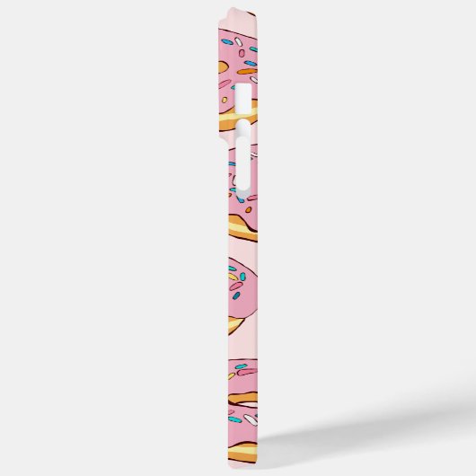 Fun Sprinkle Donuts iPhone Case (Achterkant / Links)