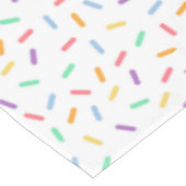 Fun Sprinkles party betegeld tafelkleed (Gekanteld)