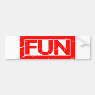 Fun Stamp Bumpersticker
