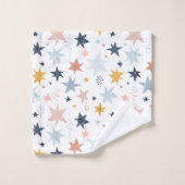 Fun Star Pattern Bad Handdoek (Wasdoekje)