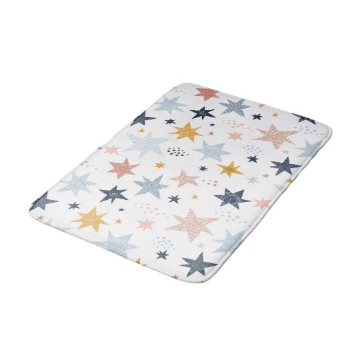 Fun Star Pattern Badmat (Gekanteld)