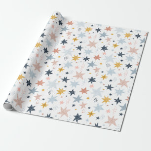 Fun Star Pattern Cadeaupapier