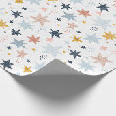 Fun Star Pattern Cadeaupapier (Hoek)