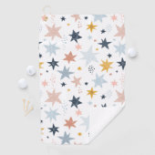 Fun Star Pattern Golfhanddoek (Insitu)