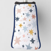 Fun Star Pattern Golfheadcover (Draai 90)