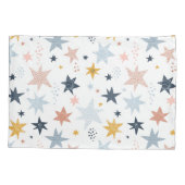 Fun Star Pattern Kussensloop (Achterkant)