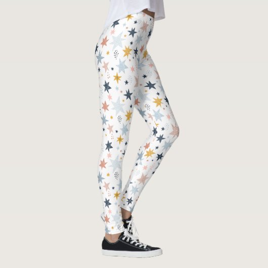 Fun Star Pattern Leggings (Rechts)