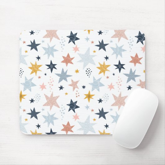 Fun Star Pattern Muismat (Met muis)