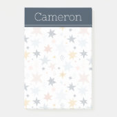 Fun Star Pattern Post-it® Notes (Voorkant)