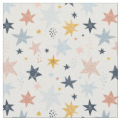 Fun Star Pattern Stof (Close Up)