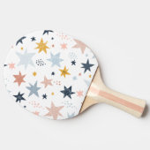 Fun Star Pattern Tafeltennisbatje (Zijkant)