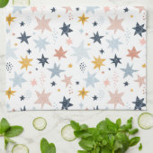 Fun Star Pattern Theedoek (Gevouwen)