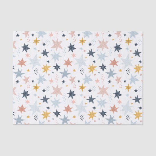 Fun Star Pattern Tissuepapier (Voorkant)