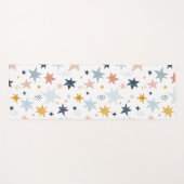Fun Star Pattern Yogamat (Voorkant (horizontaal))