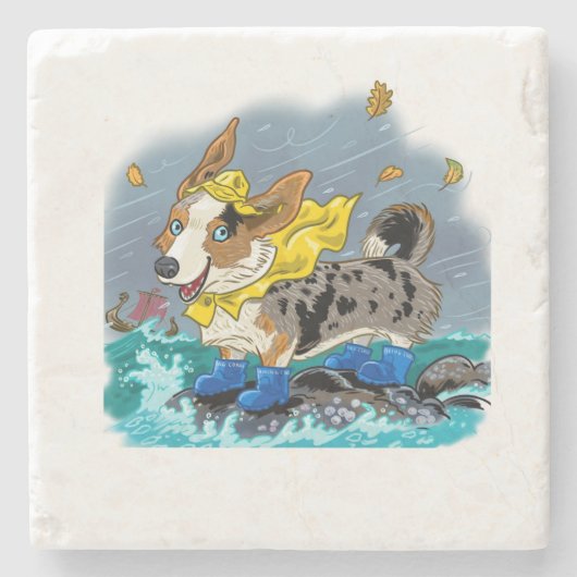 Fun Stone Coaster Stenen Onderzetter (Voorkant)