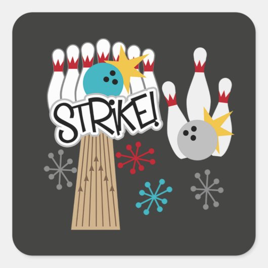 Fun Strike bowling sticker als prijs (Voorkant)