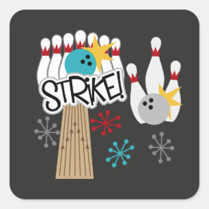 Fun Strike bowling sticker als prijs