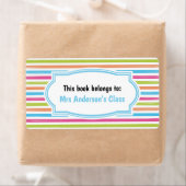 Fun Stripe Dit boek behoort tot de klasse boekplaa Etiket (Insitu)