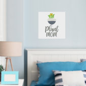 Fun Succulent Kalanchoe Plant Mam Design Folie Afdrukken (Insitu (Slaapkamer))